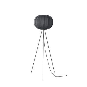 Made By Hand - Gulvlampe - Knit-Wit 45 Round Floor High - Black
